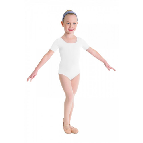 Body Ballet Bloch per bambina bianco